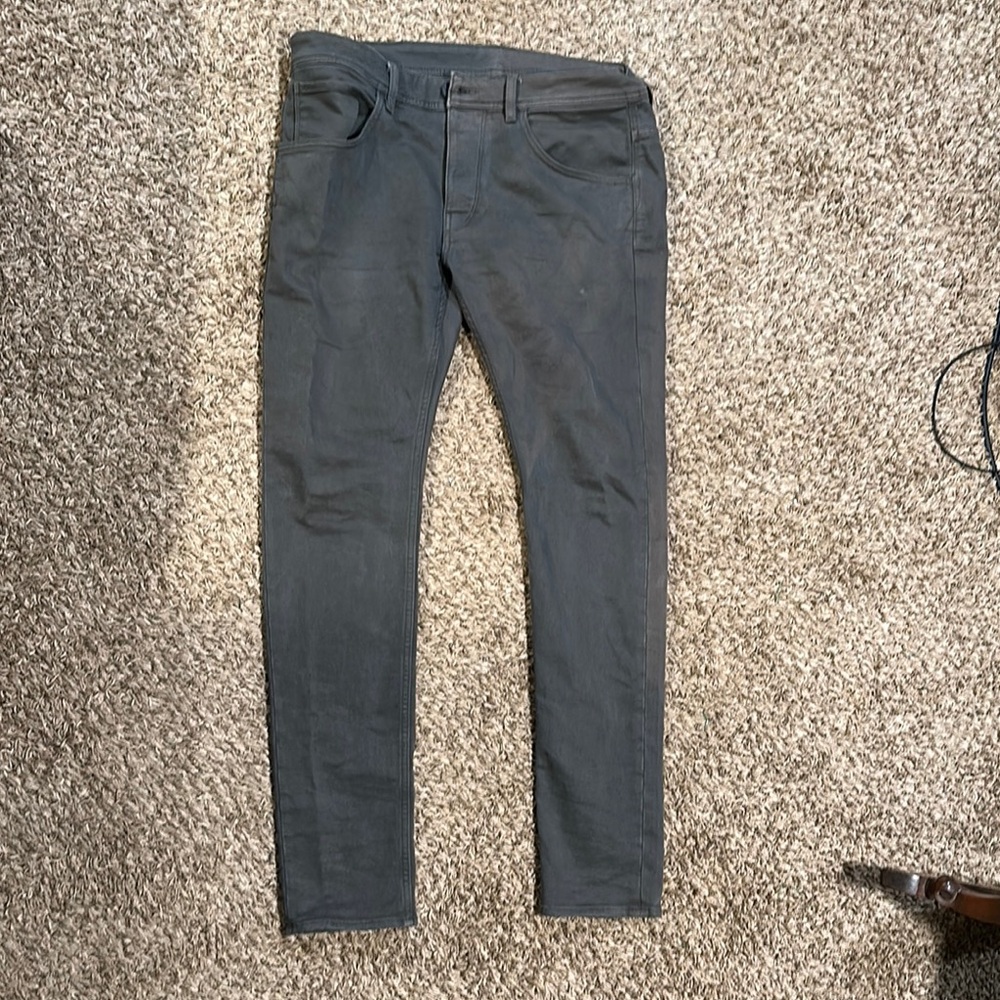 VOG Gray Slim Fit Pants